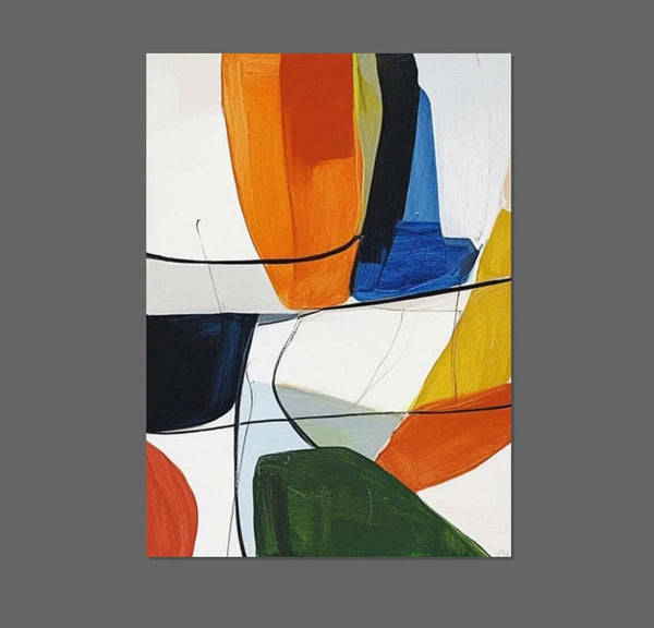Large Abstract Paintings on Canvas, Large Painting for Sale, Hand Painted Canvas Art, Acrylic Paintings for Living Room-Grace Painting Crafts