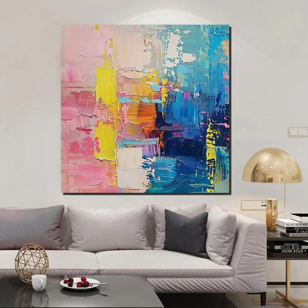 Oversized Modern Art, Canvas Paintings for Living Room, Large Wall Art for Bedroom, Contemporary Modern Paintings, Hand Painted Art Paintings-Grace Painting Crafts