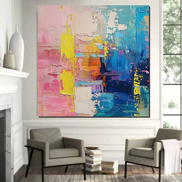 Oversized Modern Art, Canvas Paintings for Living Room, Large Wall Art for Bedroom, Contemporary Modern Paintings, Hand Painted Art Paintings-Grace Painting Crafts