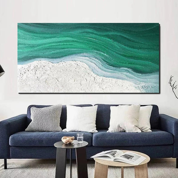 Modern Canvas Paintings for Bedroom, Extra Large Paintings for Living Room, Abstract Wall Art Paintings, Simple Modern Art, Abstract Landscape Paintings-Grace Painting Crafts