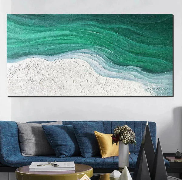 Modern Canvas Paintings for Bedroom, Extra Large Paintings for Living Room, Abstract Wall Art Paintings, Simple Modern Art, Abstract Landscape Paintings-Grace Painting Crafts