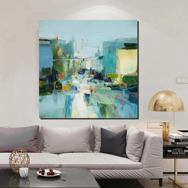 Abstract Wall Art on Canvas, Modern Paintings for Bedroom, Hand Painted Canvas Art, Contemporary Art on Canvas, Original Acrylic Paintings-Grace Painting Crafts