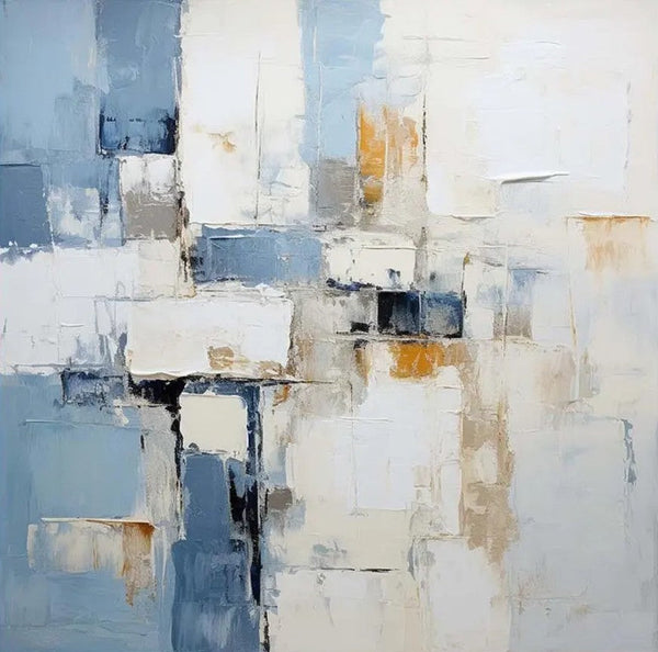 Modern Contemporary Artwork, Buy Paintings Online, Heavy Texture Canvas Art, Abstract Acrylic Paintings for Living Room, Oversized Large Wall Art-Grace Painting Crafts