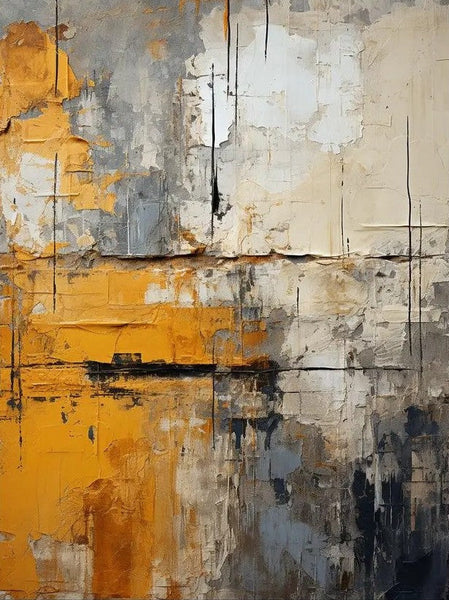 Hand Painted Wall Painting, Modern Abstract Art for Bedroom, Abstract Acrylic Wall Painting, Extra Large Paintings for Living Room, Simple Painting Ideas-Grace Painting Crafts