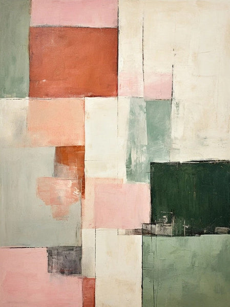 Modern Abstract Art for Bedroom, Hand Painted Wall Painting, Abstract Acrylic Wall Painting, Extra Large Paintings for Living Room, Simple Painting Ideas-Grace Painting Crafts