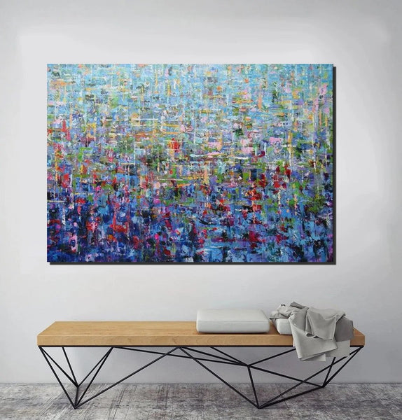 Canvas Painting for Living Room, Large Paintings for Sale, Simple Modern Art, Extra Large Wall Art Painting, Modern Contemporary Abstract Artwork-Grace Painting Crafts