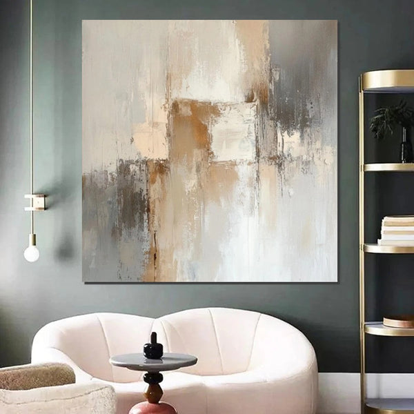 Modern Wall Art Painting, Canvas Painting for Living Room, Contemporary Abstract Artwork, Abstract Painting Ideas for Interior Design-Grace Painting Crafts