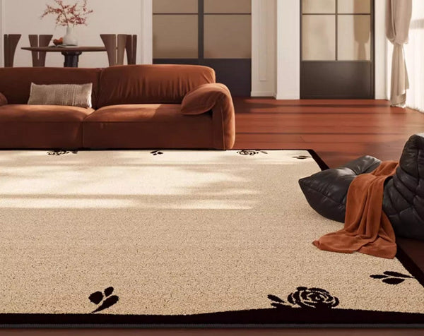 Contemporary Modern Rugs, Geometric Contemporary Rugs Next to Bed, Modern Rugs for Dining Room, Mid Century Area Rugs for Living Room-Grace Painting Crafts