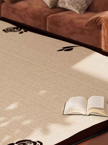 Contemporary Modern Rugs, Geometric Contemporary Rugs Next to Bed, Modern Rugs for Dining Room, Mid Century Area Rugs for Living Room-Grace Painting Crafts