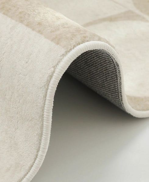 Soft Modern Rug for Living Room, Large Modern Rugs for Living Room, Bedroom Floor Rugs, Geometric Contemporary Rugs for Dining Room-Grace Painting Crafts