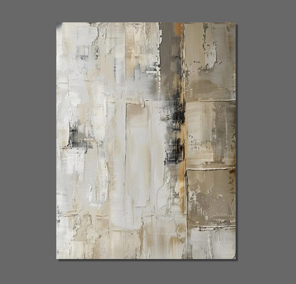 Oversized Wall Art Painting for Sale, Modern Acrylic Canvas Painting, Heavy Texture Paintings, Palette Knife Paniting, Acrylic Painting on Canvas-Grace Painting Crafts