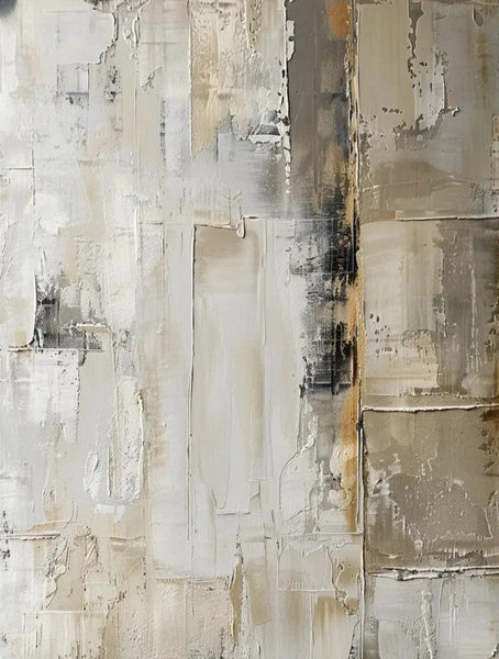 Oversized Wall Art Painting for Sale, Modern Acrylic Canvas Painting, Heavy Texture Paintings, Palette Knife Paniting, Acrylic Painting on Canvas-Grace Painting Crafts