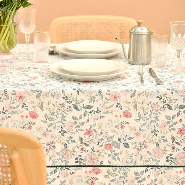 Country Farmhouse Tablecloth, Rustic Table Covers for Kitchen, Large Rectangle Tablecloth for Dining Room Table, Square Tablecloth for Round Table-Grace Painting Crafts