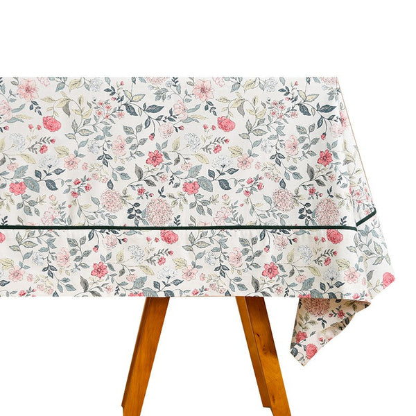 Country Farmhouse Tablecloth, Rustic Table Covers for Kitchen, Large Rectangle Tablecloth for Dining Room Table, Square Tablecloth for Round Table-Grace Painting Crafts