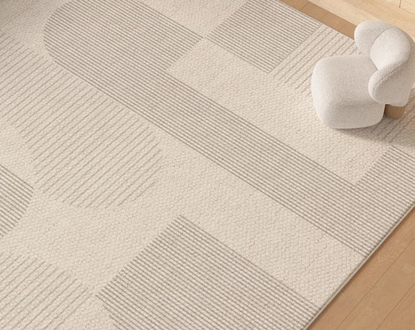 Bedroom Modern Rugs, Contemporary Modern Rugs for Living Room, Modern Rugs for Dining Room, Abstract Geometric Modern Rugs-Grace Painting Crafts