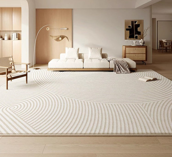 Contemporary Modern Rugs for Living Room, Bedroom Modern Rugs, Modern Rugs for Dining Room, Abstract Geometric Modern Rugs-Grace Painting Crafts