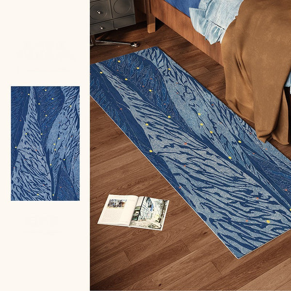 Geometric Modern Rugs under Dining Room Table, Contemporary Modern Rugs Next to Bed, Abstract Area Rugs for Living Room, Modern Carpets for Office-Grace Painting Crafts