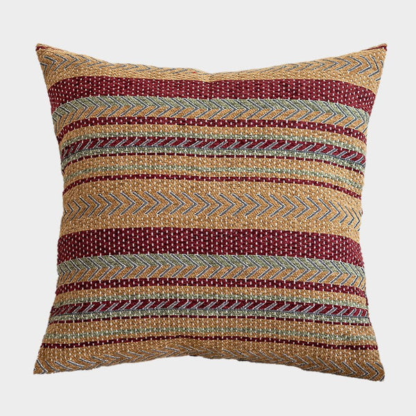 Large Decorative Throw Pillows, Traditional Rustic Sofa Pillows for Bedroom, Geometric Pattern Throw Pillow for Couch, Bohemian Decorative Sofa Pillows-Grace Painting Crafts