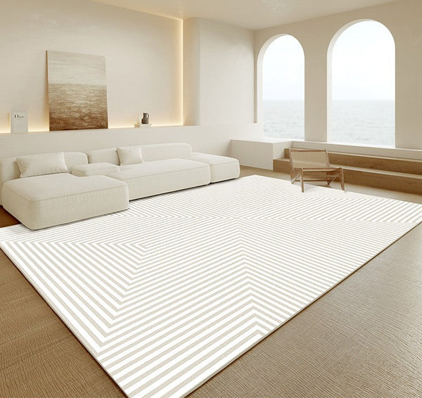 Geometric Modern Rugs for Sale, Contemporary Rugs for Bathroom, Large Modern Rugs for Living Room, Abstract Modern Area Rugs for Bedroom-Grace Painting Crafts