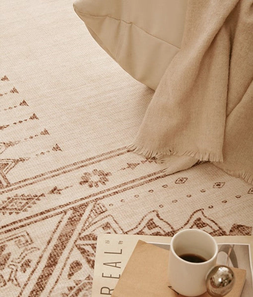 Contemporary Modern Rugs Next to Bed, Modern Rugs under Dining Room Table, Geometric Modern Carpets for Office, Abstract Modern Rugs for Living Room-Grace Painting Crafts