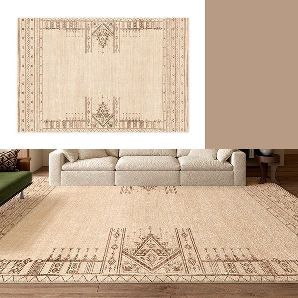 Contemporary Modern Rugs Next to Bed, Modern Rugs under Dining Room Table, Geometric Modern Carpets for Office, Abstract Modern Rugs for Living Room-Grace Painting Crafts
