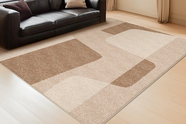 Contemporary Modern Rugs for Office, Living Room Rug Placement Ideas, Modern Rugs in Dining Room, Bedroom Geometric Modern-Grace Painting Crafts