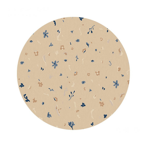 Bedroom Modern Round Rugs, Modern Rug Ideas for Living Room, Circular Modern Rugs under Chairs, Dining Room Contemporary Round Rugs-Grace Painting Crafts