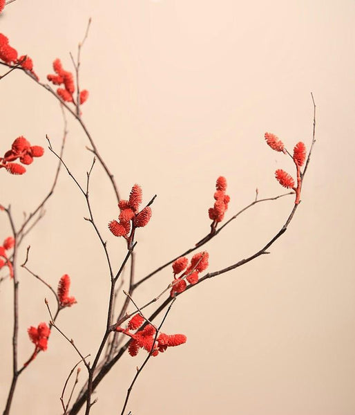 Myrtle Twigs, Natural Decorations, Flower Arrangement, Handmade Artificial Flower, Natural Dried Flower Twigs-Grace Painting Crafts