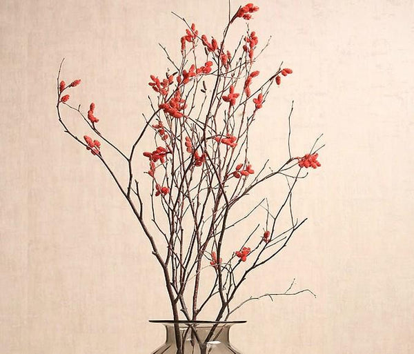 Myrtle Twigs, Handmade Artificial Flower, Natural Decorations, Flower Arrangement-Grace Painting Crafts