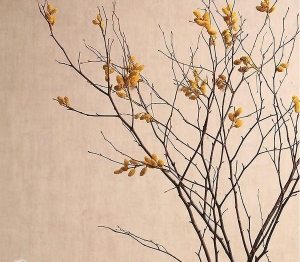 Myrtle Twigs, Natural Decorations, Flower Arrangement, Handmade Artificial Flower, Natural Dried Flower Twigs-Grace Painting Crafts