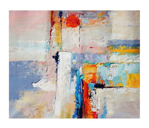 Large Paintings for Dining Room, Living Room Canvas Painting, Contemporary Abstract Art Paintings, Simple Acrylic Painting Ideas-Grace Painting Crafts