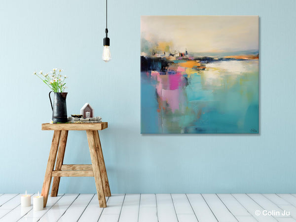 Large Paintings for Living Room, Modern Wall Art Paintings, Large Original Art, Buy Wall Art Online, Contemporary Acrylic Painting on Canvas-Grace Painting Crafts