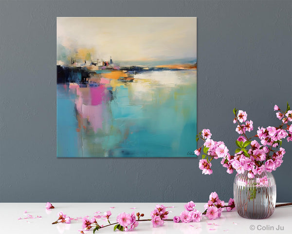 Large Paintings for Living Room, Modern Wall Art Paintings, Large Original Art, Buy Wall Art Online, Contemporary Acrylic Painting on Canvas-Grace Painting Crafts