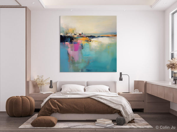 Large Paintings for Living Room, Modern Wall Art Paintings, Large Original Art, Buy Wall Art Online, Contemporary Acrylic Painting on Canvas-Grace Painting Crafts
