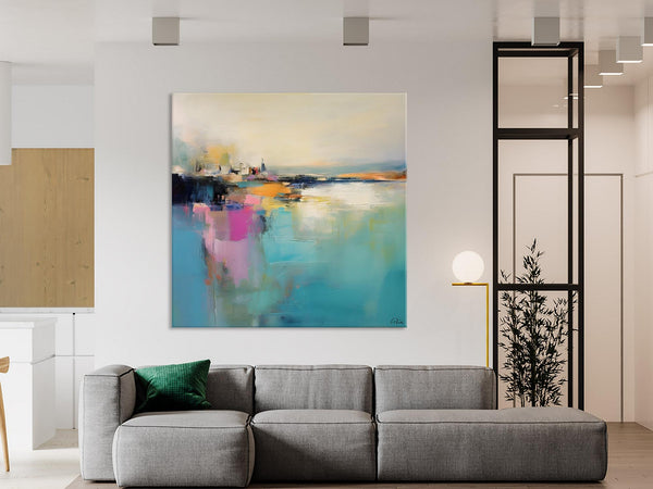 Large Paintings for Living Room, Modern Wall Art Paintings, Large Original Art, Buy Wall Art Online, Contemporary Acrylic Painting on Canvas-Grace Painting Crafts
