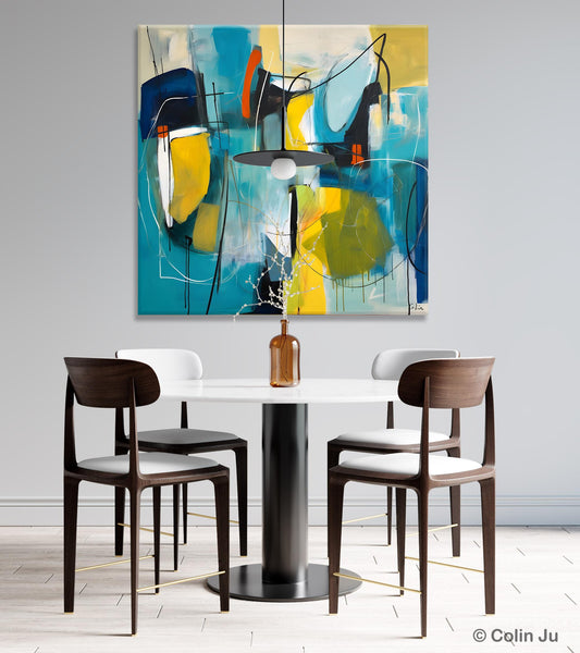 Acrylic Painting for Living Room, Contemporary Abstract Artwork, Extra Large Wall Art Paintings, Original Modern Artwork on Canvas-Grace Painting Crafts