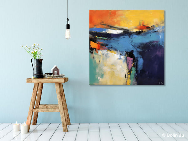 Large Wall Art Painting for Bedroom, Oversized Modern Abstract Wall Paintings, Original Canvas Art, Contemporary Acrylic Painting on Canvas-Grace Painting Crafts