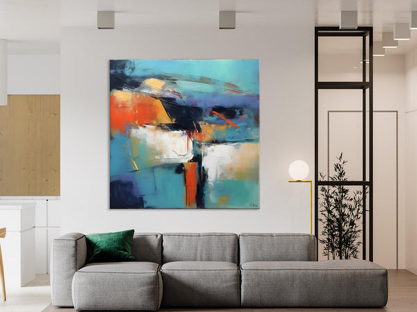 Modern Wall Art Paintings, Canvas Paintings for Bedroom, Buy Wall Art Online, Contemporary Acrylic Painting on Canvas, Large Original Art-Grace Painting Crafts