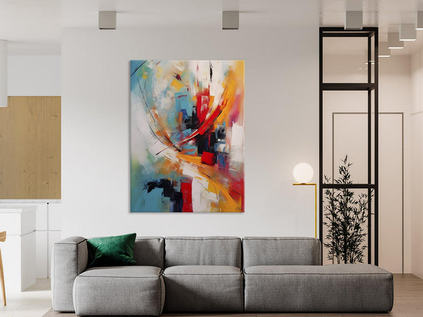 Simple Modern Art, Extra Large Wall Art Paintings, Original Abstract Painting, Acrylic Painting on Canvas, Large Paintings for Living Room-Grace Painting Crafts