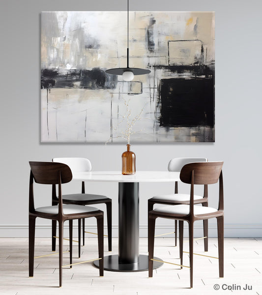 Large Wall Art Paintings, Simple Canvas Art, Simple Abstract Paintings, Contemporary Painting on Canvas, Original Canvas Wall Art for sale-Grace Painting Crafts