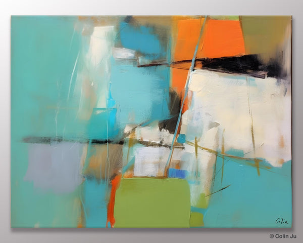 Large Wall Art Painting for Living Room, Contemporary Acrylic Painting on Canvas, Original Canvas Art, Modern Abstract Wall Paintings-Grace Painting Crafts