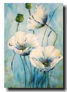 Beautiful Flower Paintings, Acrylic Flower Painting, Easy Flower Painting Ideas for Beginners, Simple Painting Ideas, Abstract Flower Painting, Flower Painting Ideas