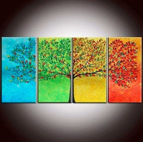 Top 20 Best Selling Heavy Texture Canvas Paintings for Home Decoration