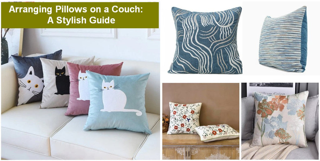 Arranging Pillows on a Couch: A Stylish Guide, Decorative Sofa Pillows, Modern Pillows for Couch, Decorative Pillows for Living Room