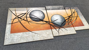 Painting Samples of Acrylic Painting, 3 Piece Canvas Painting, Contemporary Art for Sale, Buy Painting Online, Acrylic Painting for Living Room, Extra Large Wall Art Painting