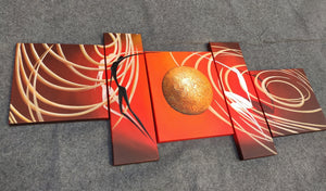 Painting Samples of Multi Panel Wall Art, Hand Painted Canvas Art, Acrylic Painting for Living Room, Simple Modern Art, Extra Large Wall Art Painting, Modern Contemporary Abstract Artwork
