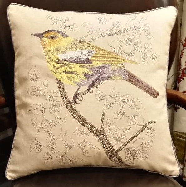 Bird Throw Pillows, Pillows for Farmhouse, Sofa Throw Pillows, Decorative Throw Pillows, Living Room Throw Pillows, Rustic Pillows for Couch-Grace Painting Crafts