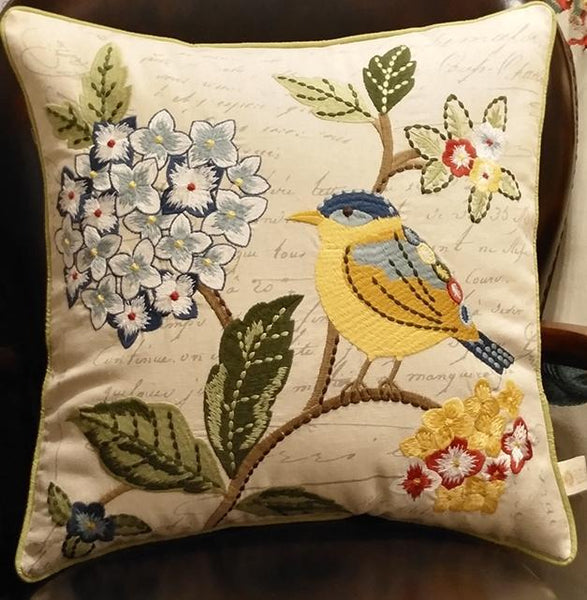 Bird Throw Pillows, Pillows for Farmhouse, Sofa Throw Pillows, Decorative Throw Pillows, Living Room Throw Pillows, Rustic Pillows for Couch-Grace Painting Crafts