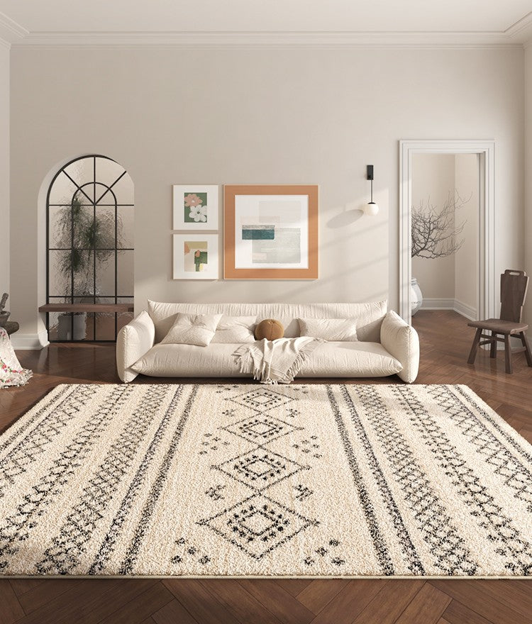 Abstract Contemporary Runner Rugs for Living Room, Modern Runner Rugs Next to Bed, Bathroom Runner Rugs, Kitchen Runner Rugs, Runner Rugs for Hallway-Grace Painting Crafts