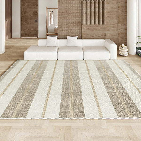 Abstract Contemporary Rugs for Bedroom, Large Modern Rugs in Living Room, Dining Room Floor Rugs, Modern Rugs for Office, Modern Rugs under Sofa-Grace Painting Crafts